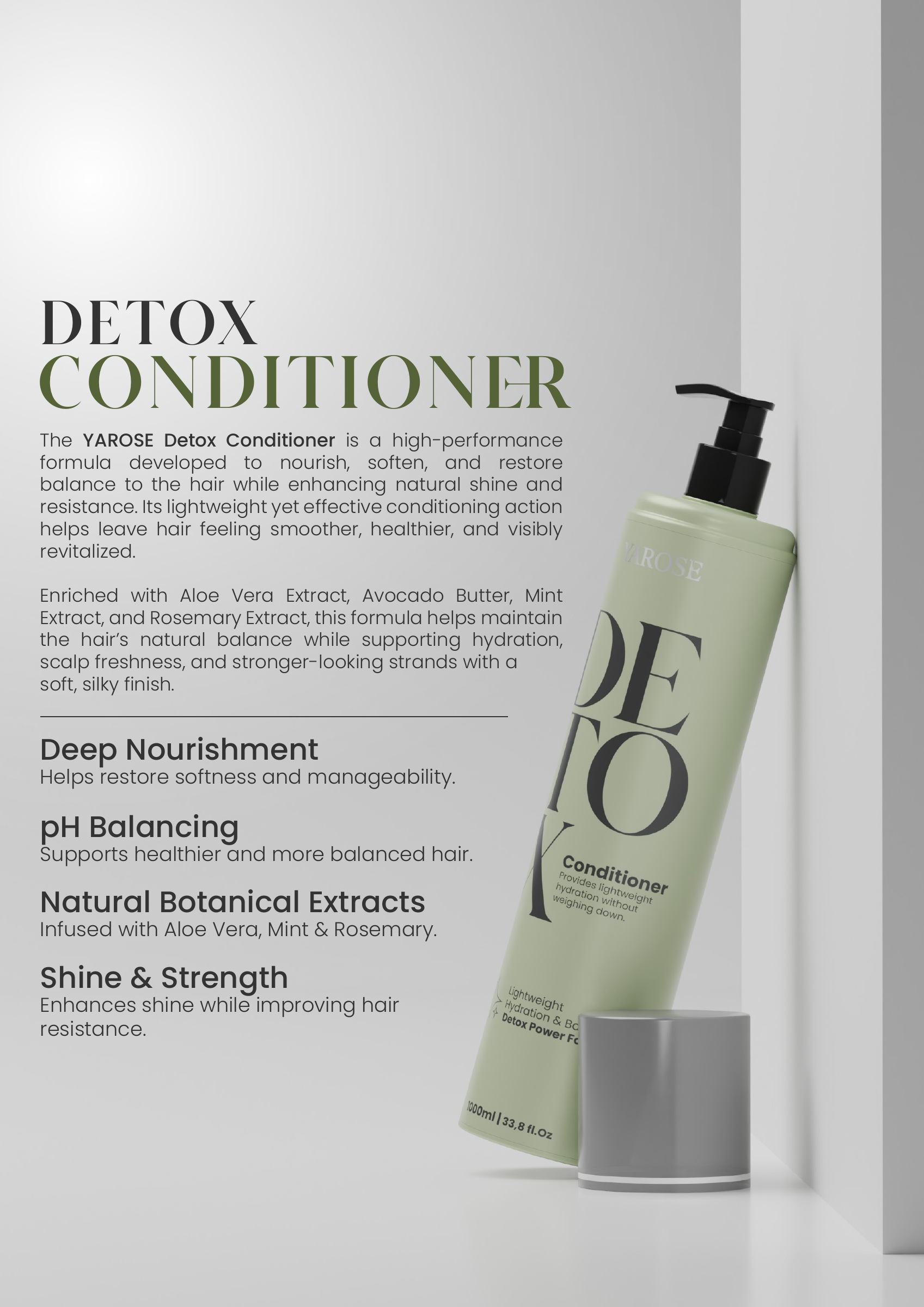 YAROSE Detox Conditioner